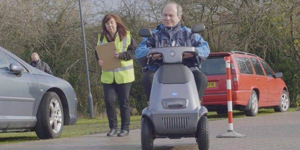 scootmobiel rijles