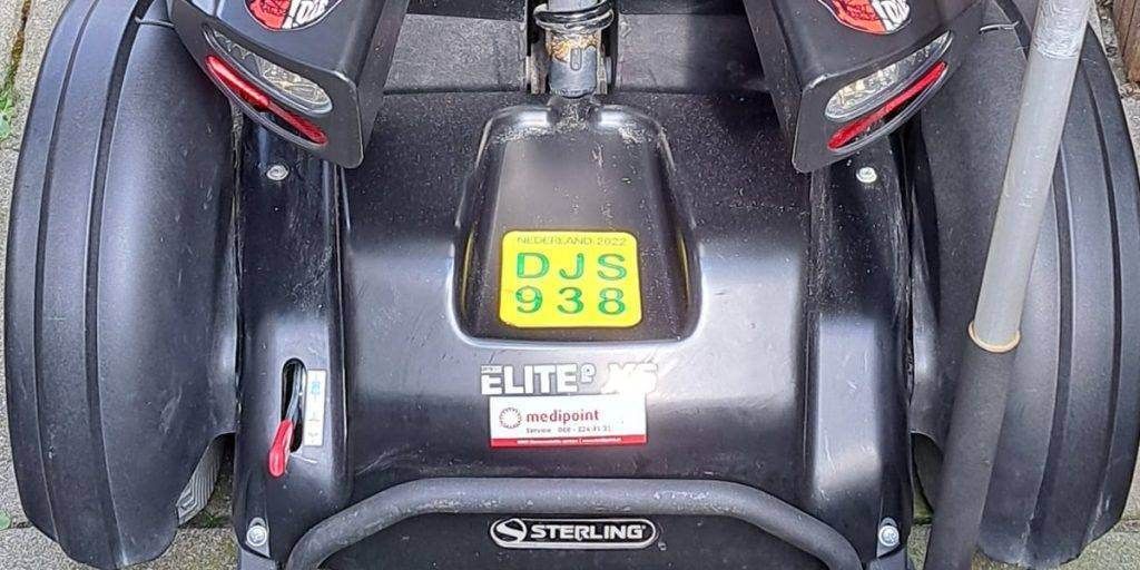 verzekeringsplaatje scootmobiel