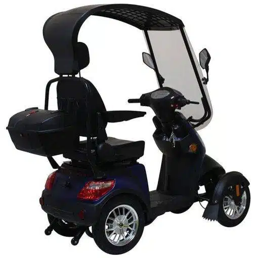 For Motion City Cruiser scootmobiel met een dakje overdekt