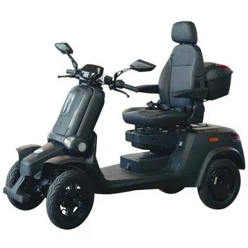 For Motion Forty-5 45km per uur scootmobiel Mat Zwart