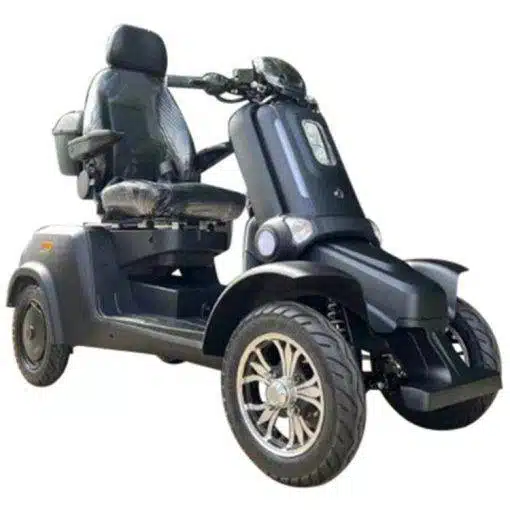 For Motion Forty-5 Scootmobiel 45km per uur - De snelste scootmobiel van Nederland mat zwart