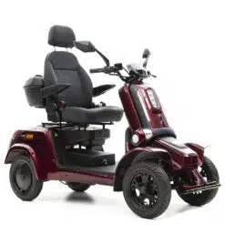 For motion forty-5 scootmobiel in de kleur rood