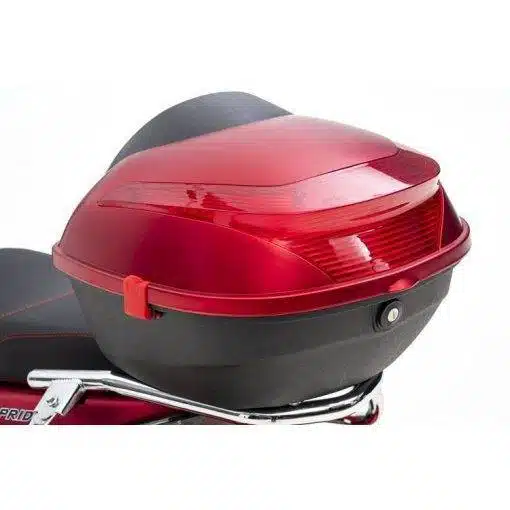 Nipponia-Pride-Scootmobiel- elektrische-driewieler-koffer-rood