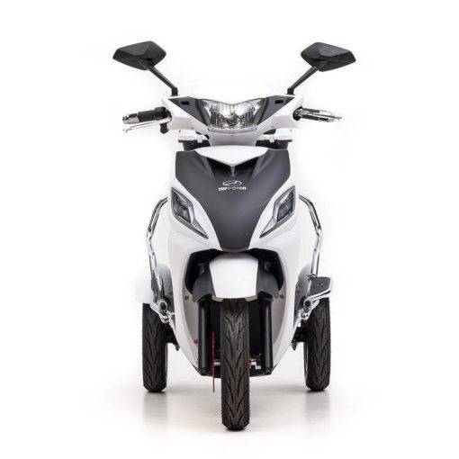 Nipponia-Pride-Scootmobiel- elektrische-driewieler-wit-4