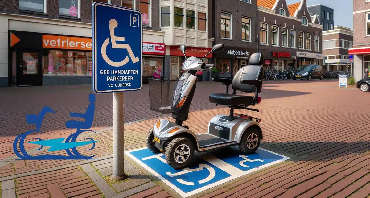 Waar mag je een scootmobiel parkeren