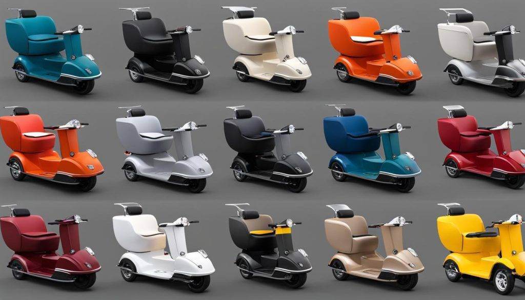 Diverse Scootmobiel Modellen