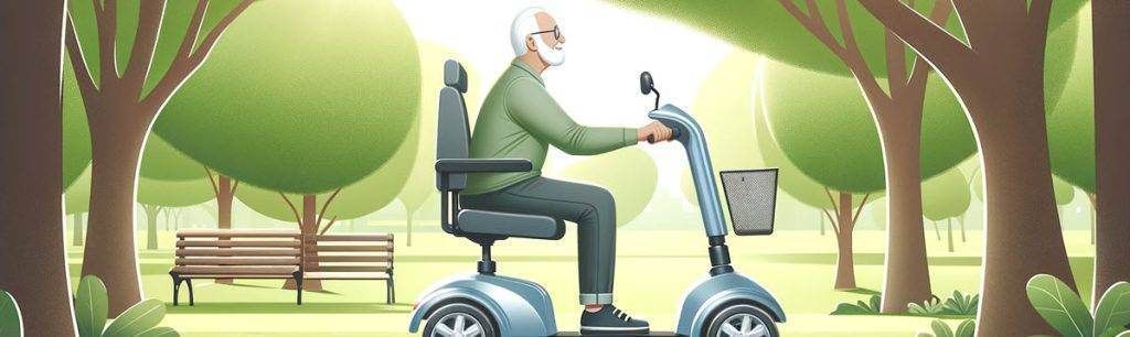 Kun je een scootmobiel buiten laten staan