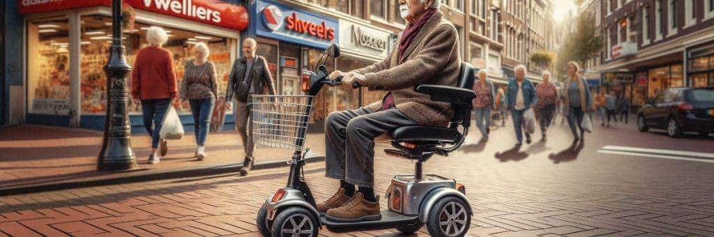 Scootmobiel op Hellingen en Obstakels