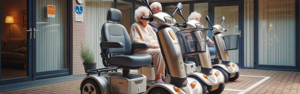 Waar scootmobiel stallen
