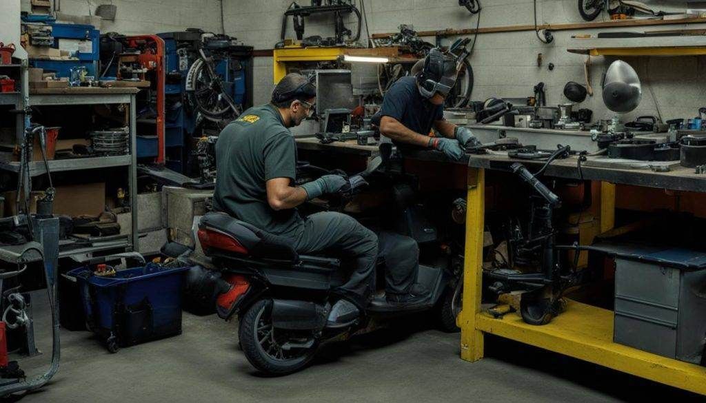 scootmobiel onderhoud