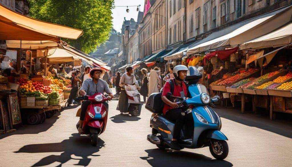 scootmobiel voor binnen en buiten