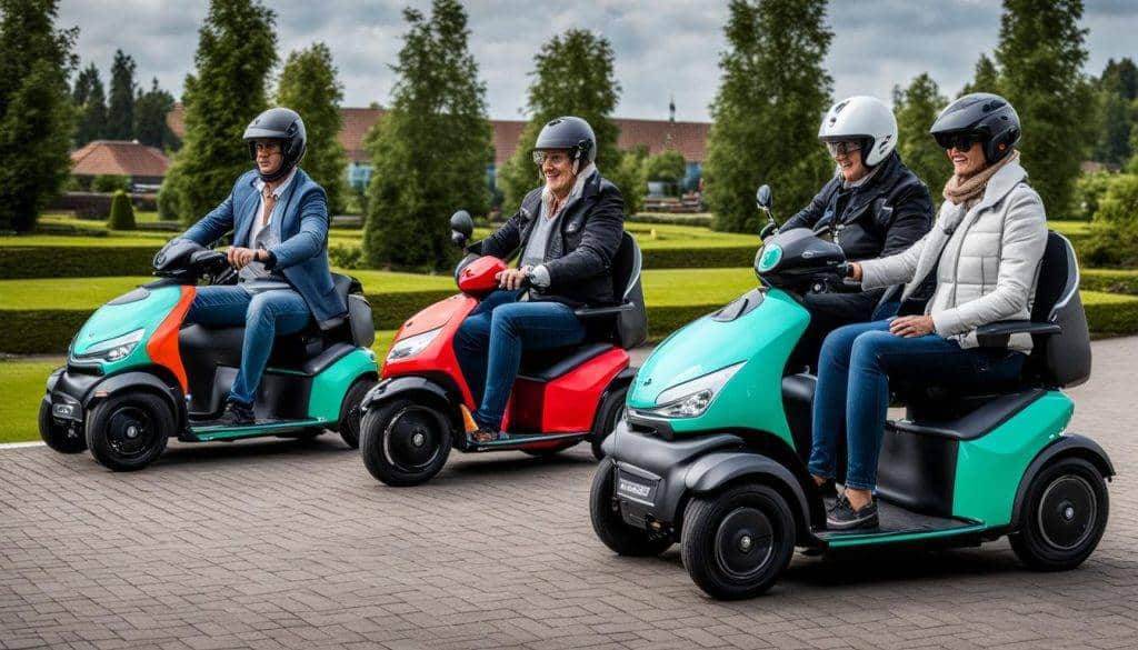 Brede assortiment scootmobielen bij Scootmobiel Centrum Valkenswaard