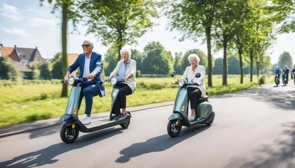Mobiliteitshulpmiddelen voor ouderen