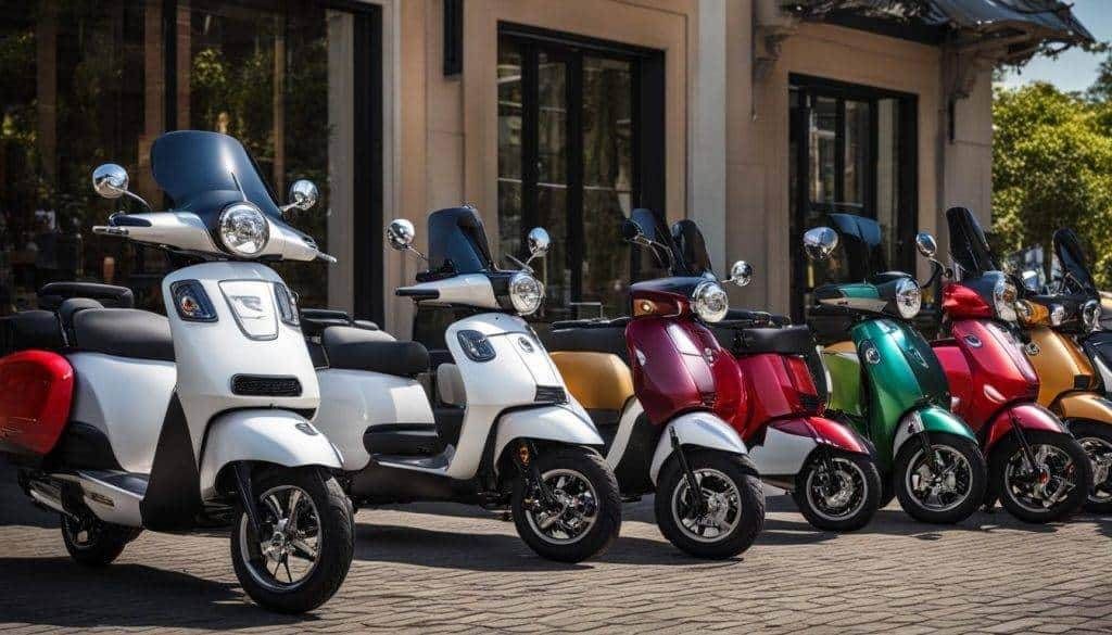 Uiteenlopende Scootmobiel Modellen