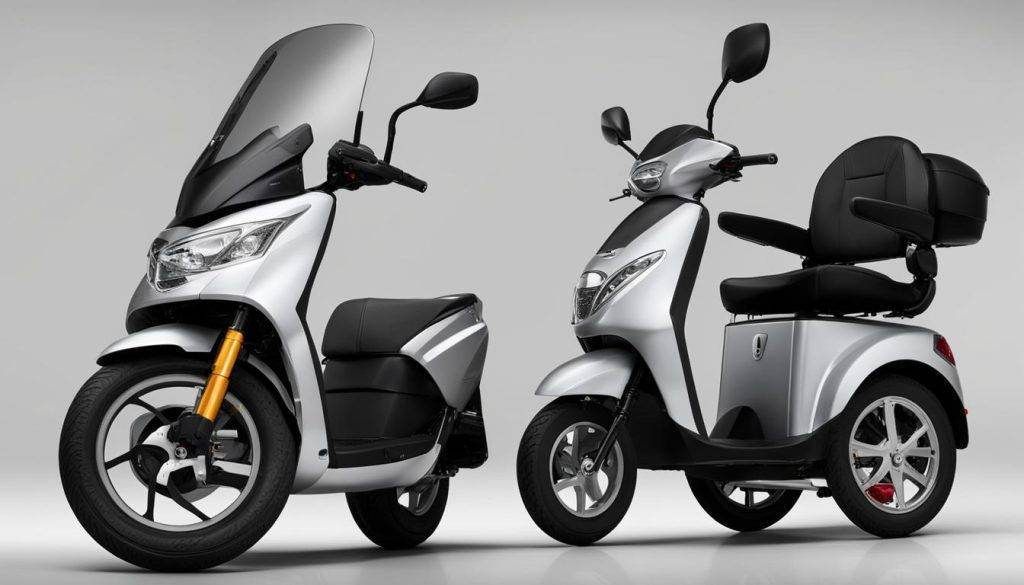 Vergelijking 3 wiel vs 4 wiel scootmobiel