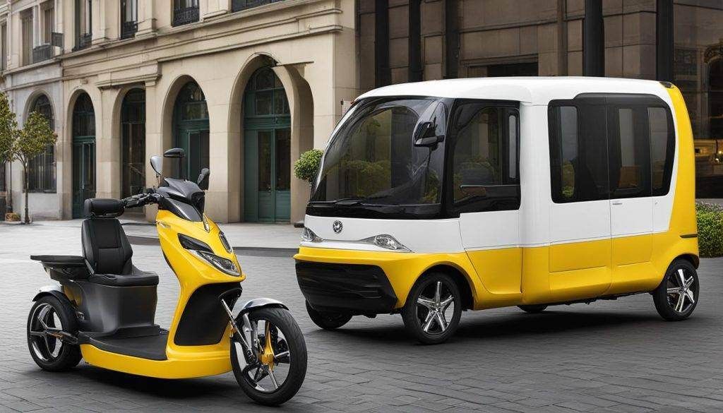 Vergelijking tussen 3 wiel en 4 wiel scootmobiel