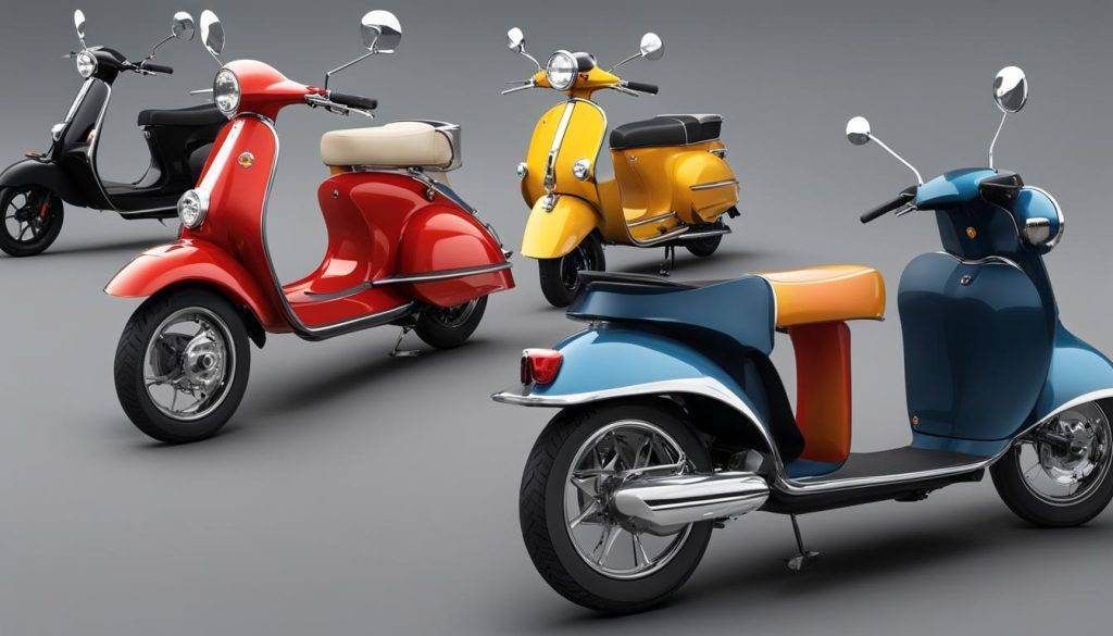 Verschillende Soorten Scootmobielen
