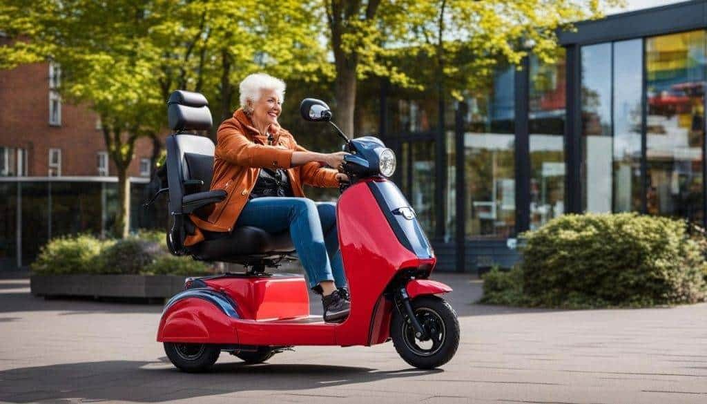 Verschillende soorten scootmobielen