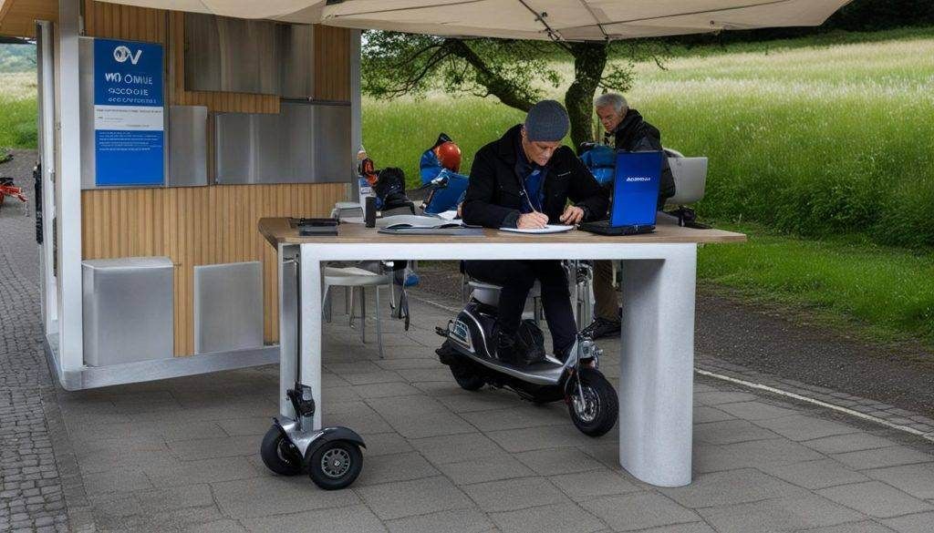 WMO scootmobiel aanvraagprocedure Ameland