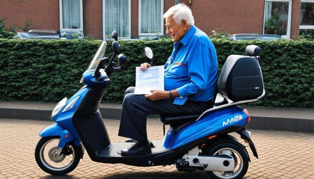 scootmobiel WMO vergoeding aanvraagproces