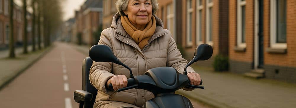 Scootmobiel aanvragen in Almelo via Wmo of PGB: zelfstandig onderweg met scootmobiel in de stad