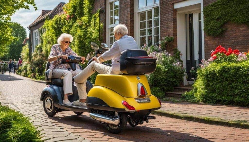 scootmobiel in Geertruidenberg