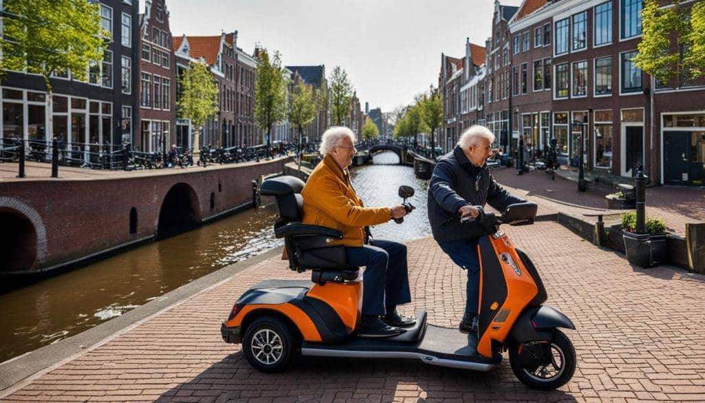 scootmobiel leverancier Leiden