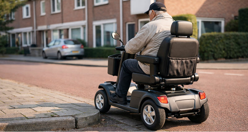 Scootmobiel in Tilburg kiezen op basis van stabiliteit en draaicirkel