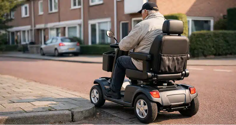Scootmobiel in Tilburg kiezen op basis van stabiliteit en draaicirkel