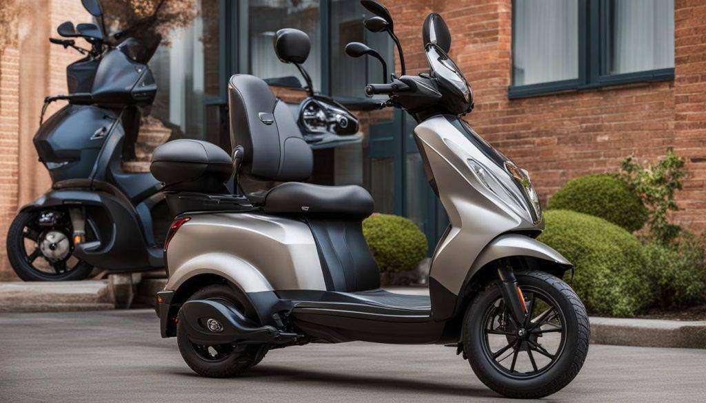 verschillende typen scootmobielen