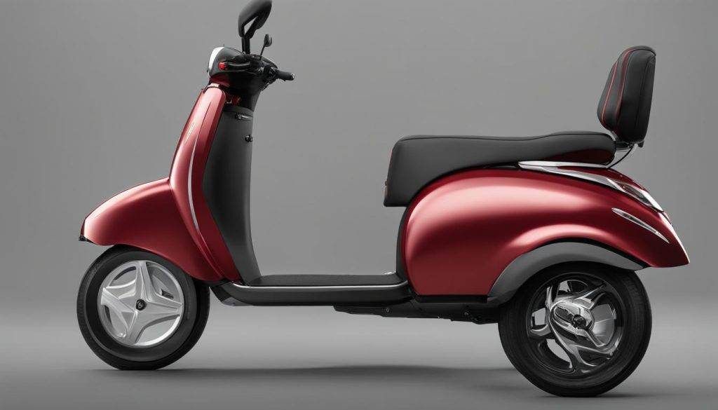verschillende types scootmobielen
