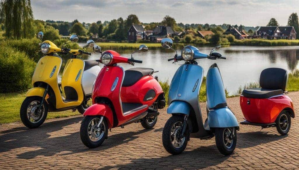 Beste verkochte scootmobiel modellen in de regio