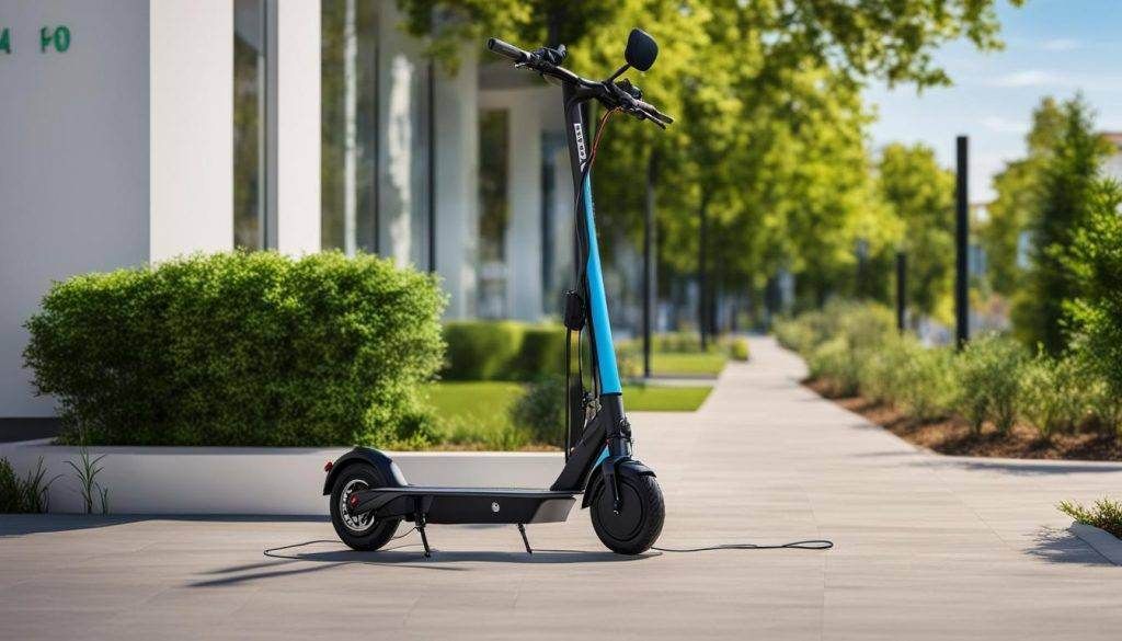 Elektrische scootmobiel opladen