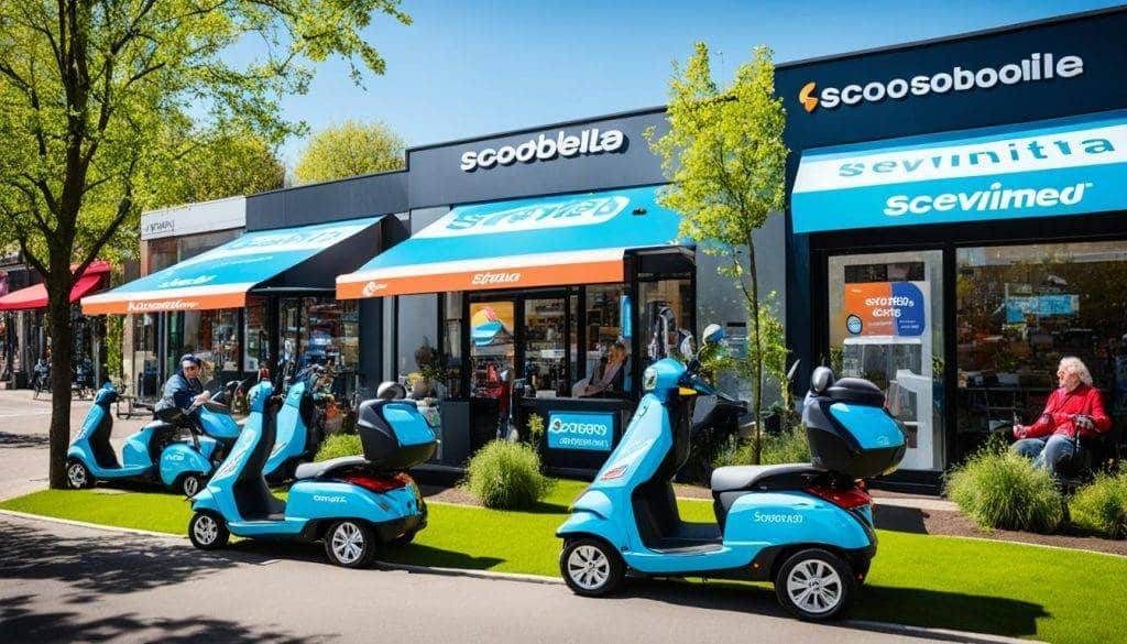 Lokale scootmobiel servicecentra