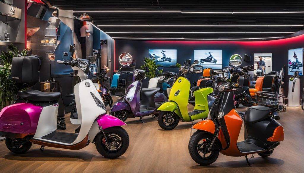 Scootmobiel Centrum Showroom