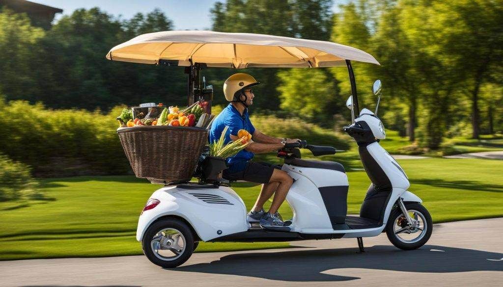Scootmobiel opties en accessoires