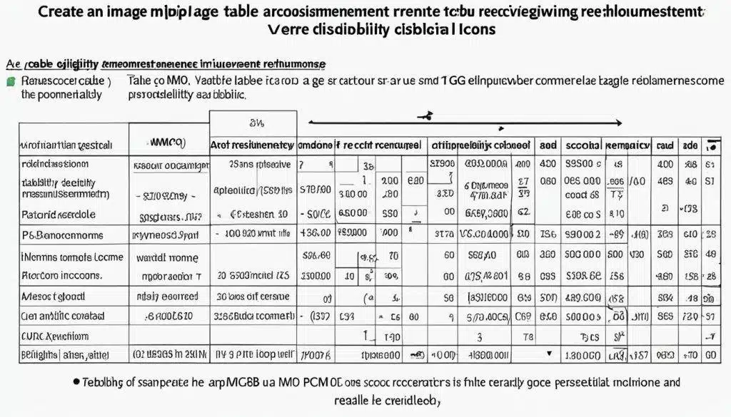 Scootmobiel vergoeding criteria tabel