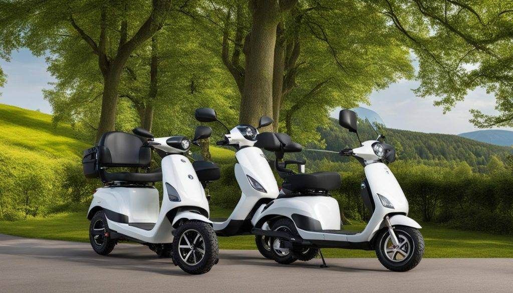 Selectie van betrouwbare scootmobielen
