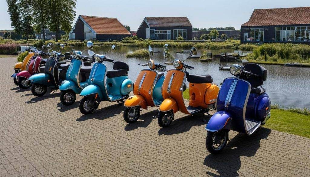 Verscheidenheid aan scootmobiel modellen