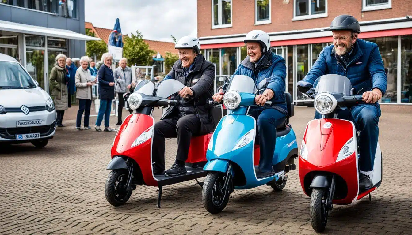 scootmobiel, Achthuizen, Den Bommel, Dirksland, Goedereede, Herkingen, Melissant