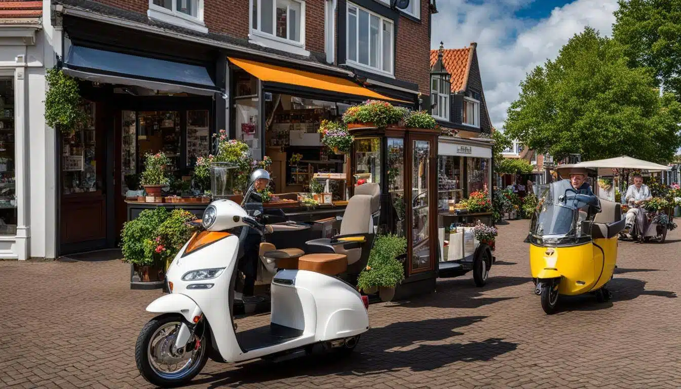 scootmobiel, Akersloot, Bakkum, De Woude, Limmen