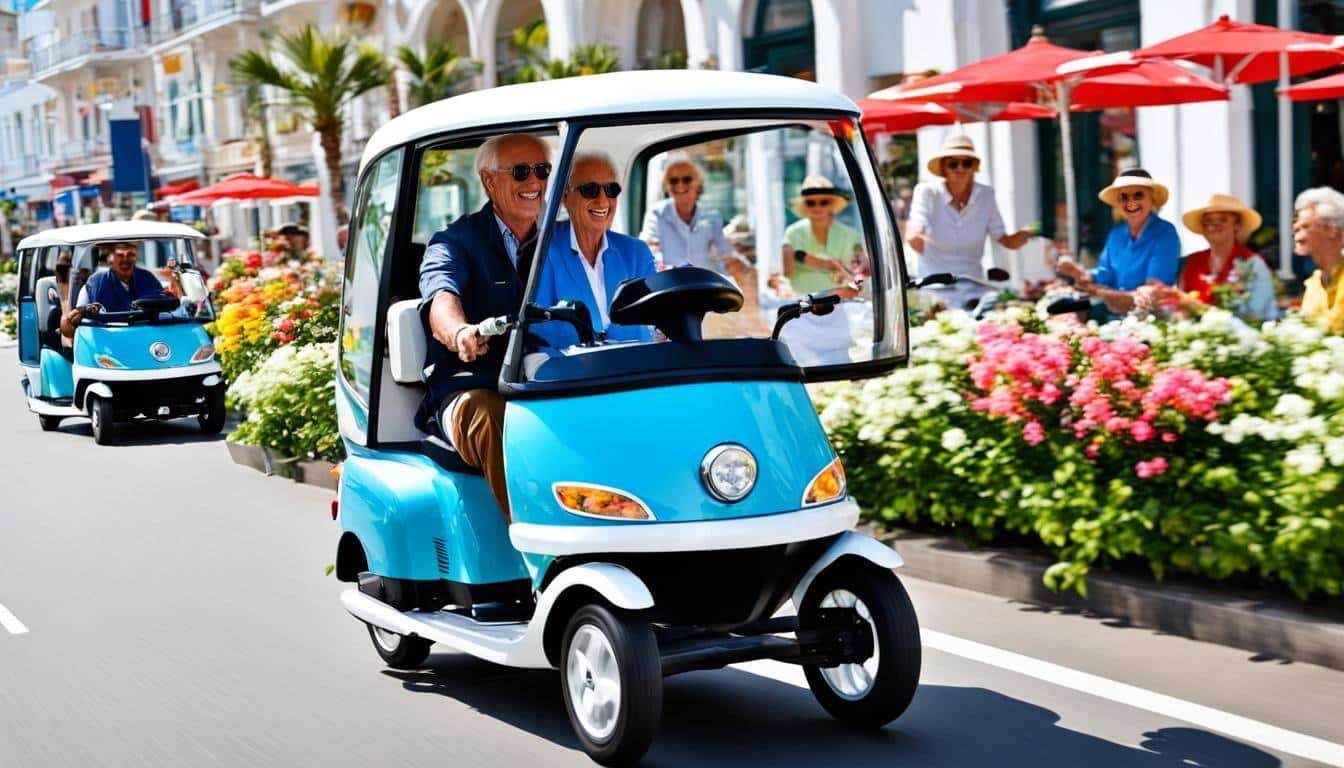 scootmobiel, Bergen aan Zee, Egmond aan den Hoef, Egmond aan Zee, Egmond-Binnen,