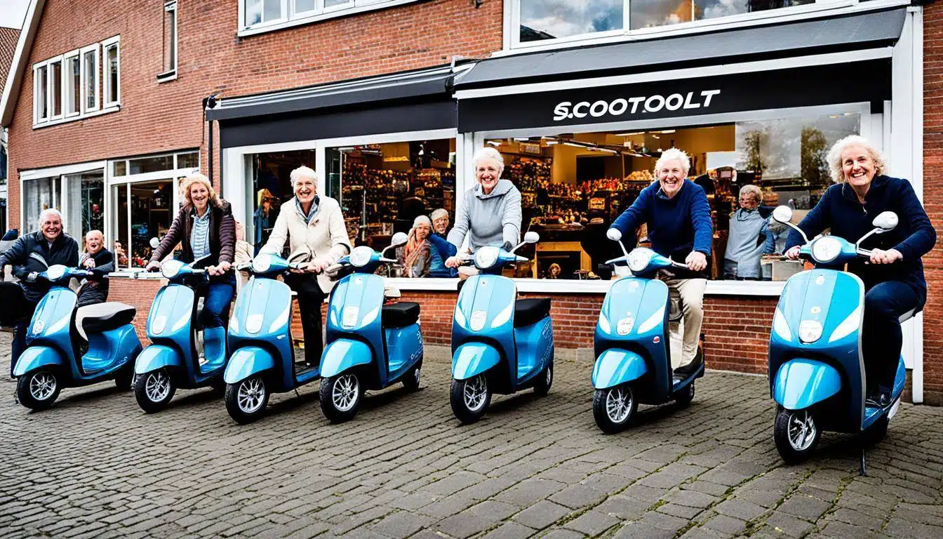 scootmobiel, Bierum, Borgsweer, Farmsum, Godlinze, Holwierde, Krewerd, Losdorp,