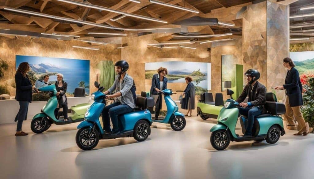 scootmobiel, Bussum, Muiden, Muiderberg, Naarden