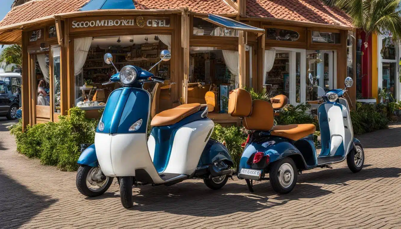 scootmobiel, De Cocksdorp, De Koog, De Waal, Den Burg, Den Hoorn, Oosterend,