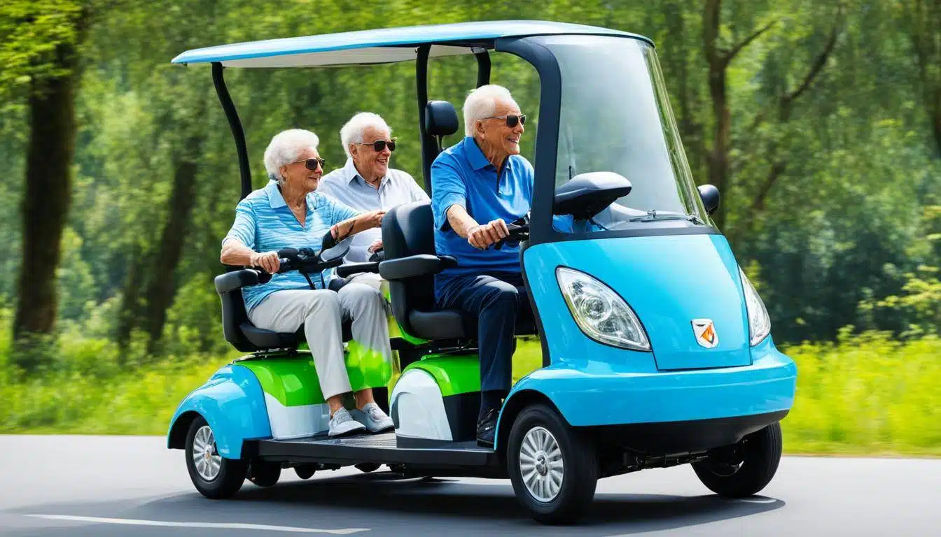 scootmobiel, Hazerswoude-Dorp, Hazerswoude-Rijndijk, Koudekerk aan den Rijn,