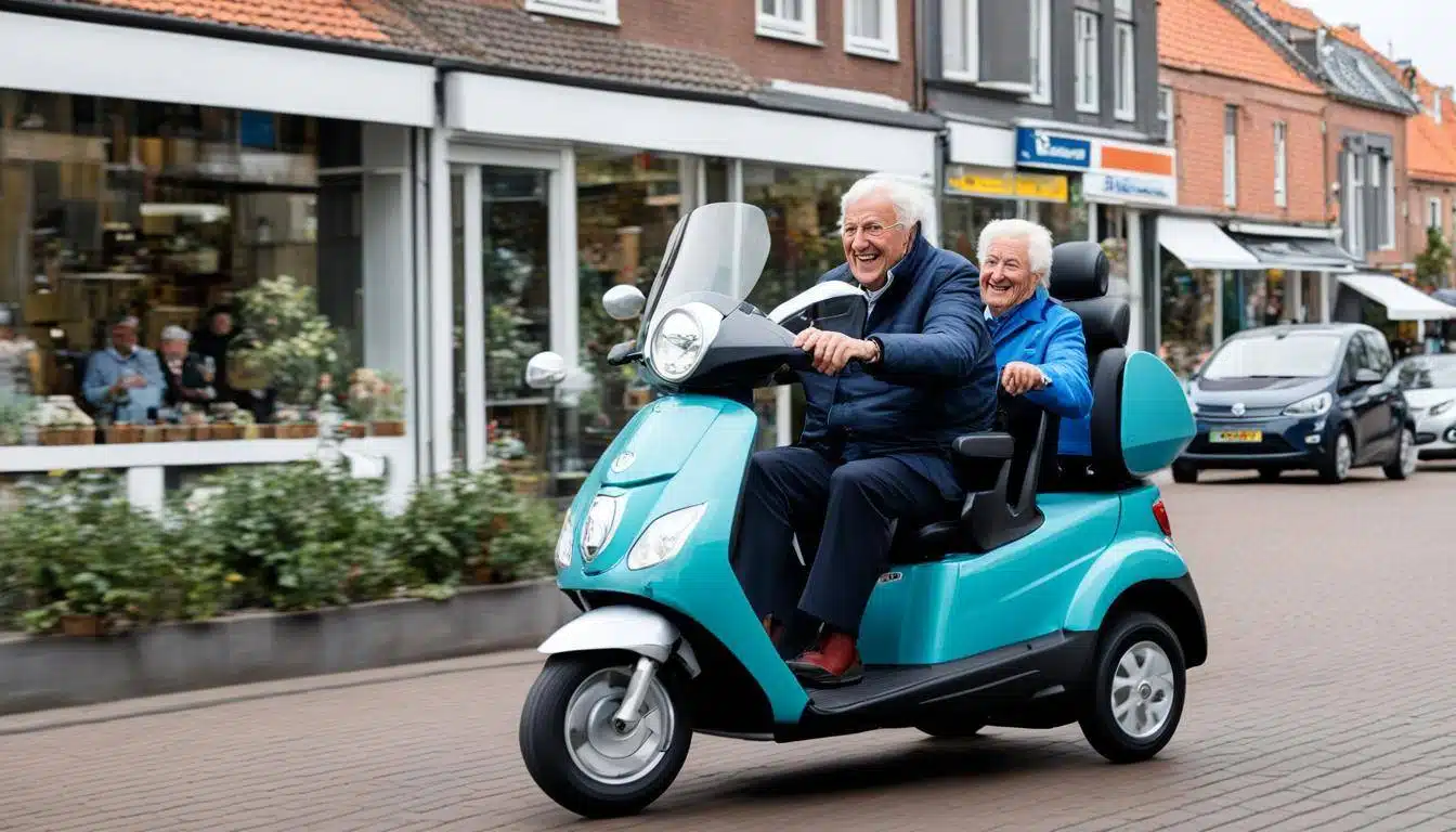 scootmobiel, Oude Niedorp, Slootdorp, Wieringerwaard, Wieringerwerf