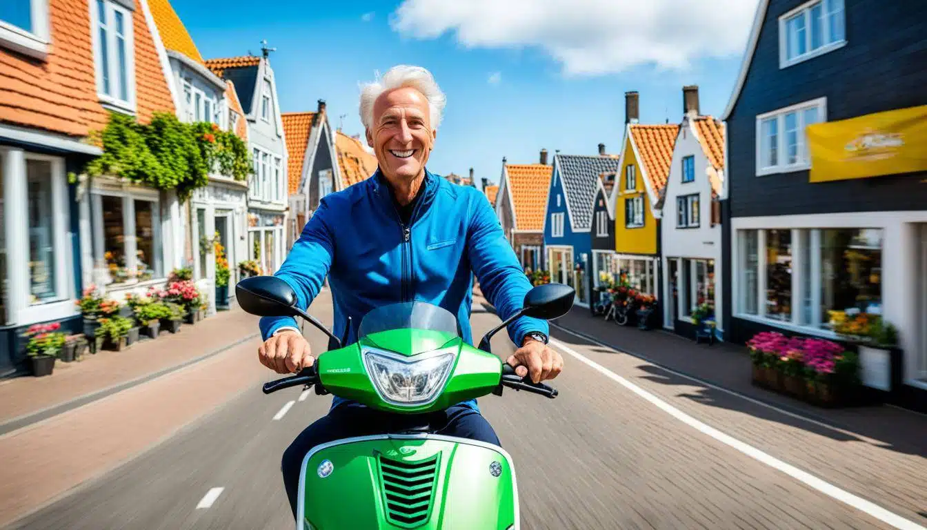 scootmobiel, Sommelsdijk, Stad aan 't Haringvliet, Stellendam