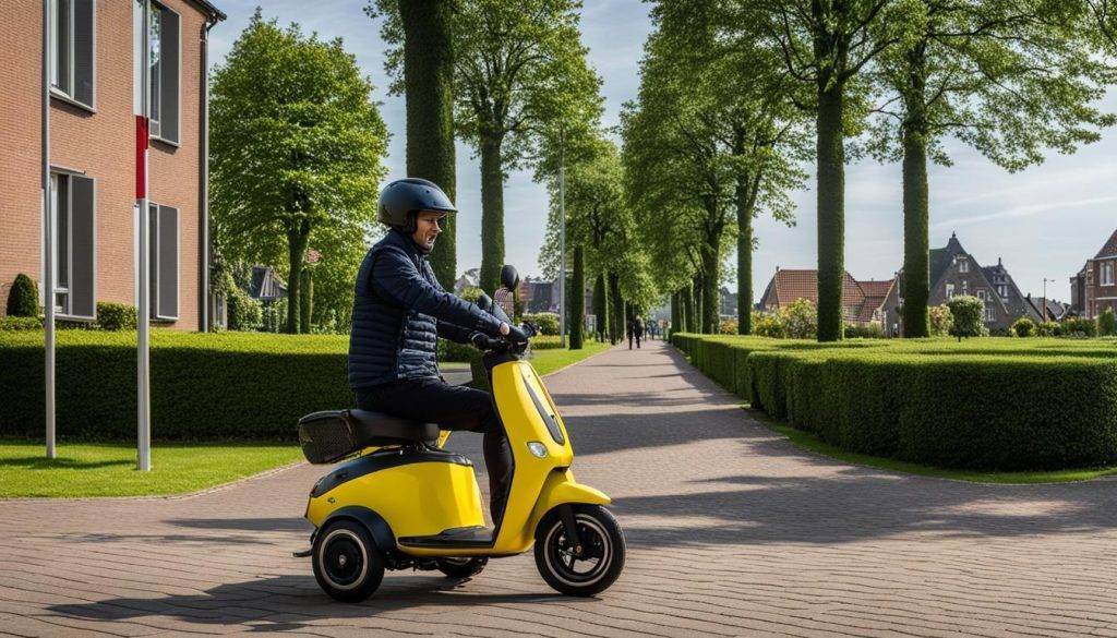 scootmobiel gebruik in Veenendaal