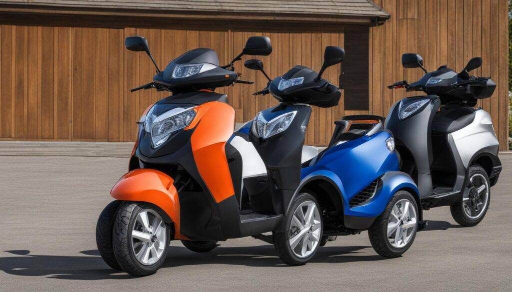 3-wiel scootmobiel vs. 4-wiel scootmobiel